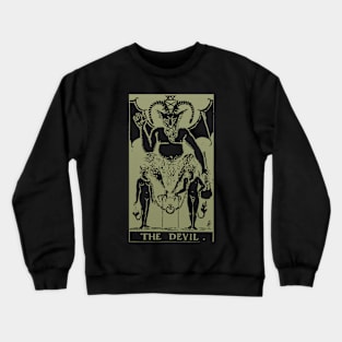 Golden Tarot - The Devil Crewneck Sweatshirt